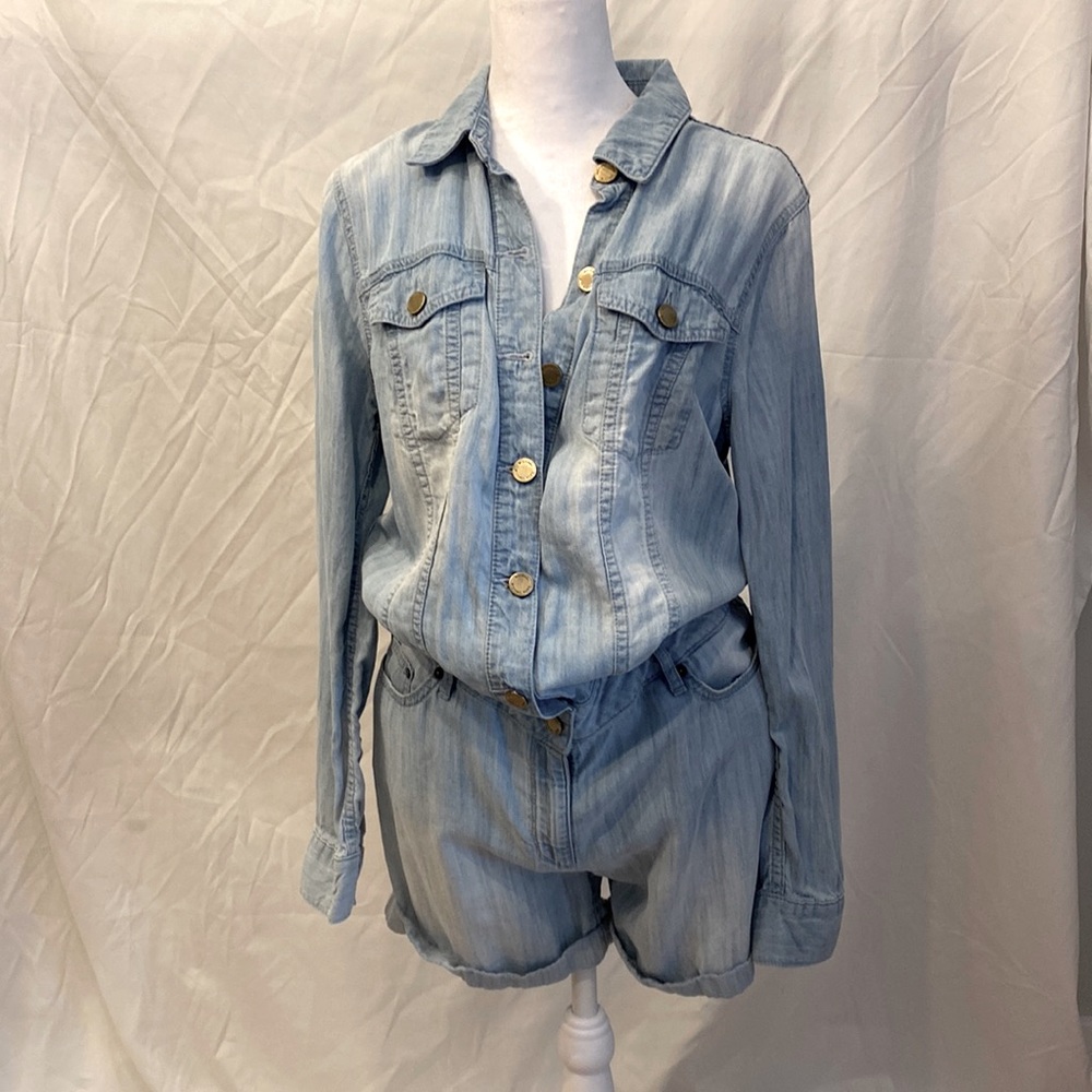 Michael Kors denim romper 8
